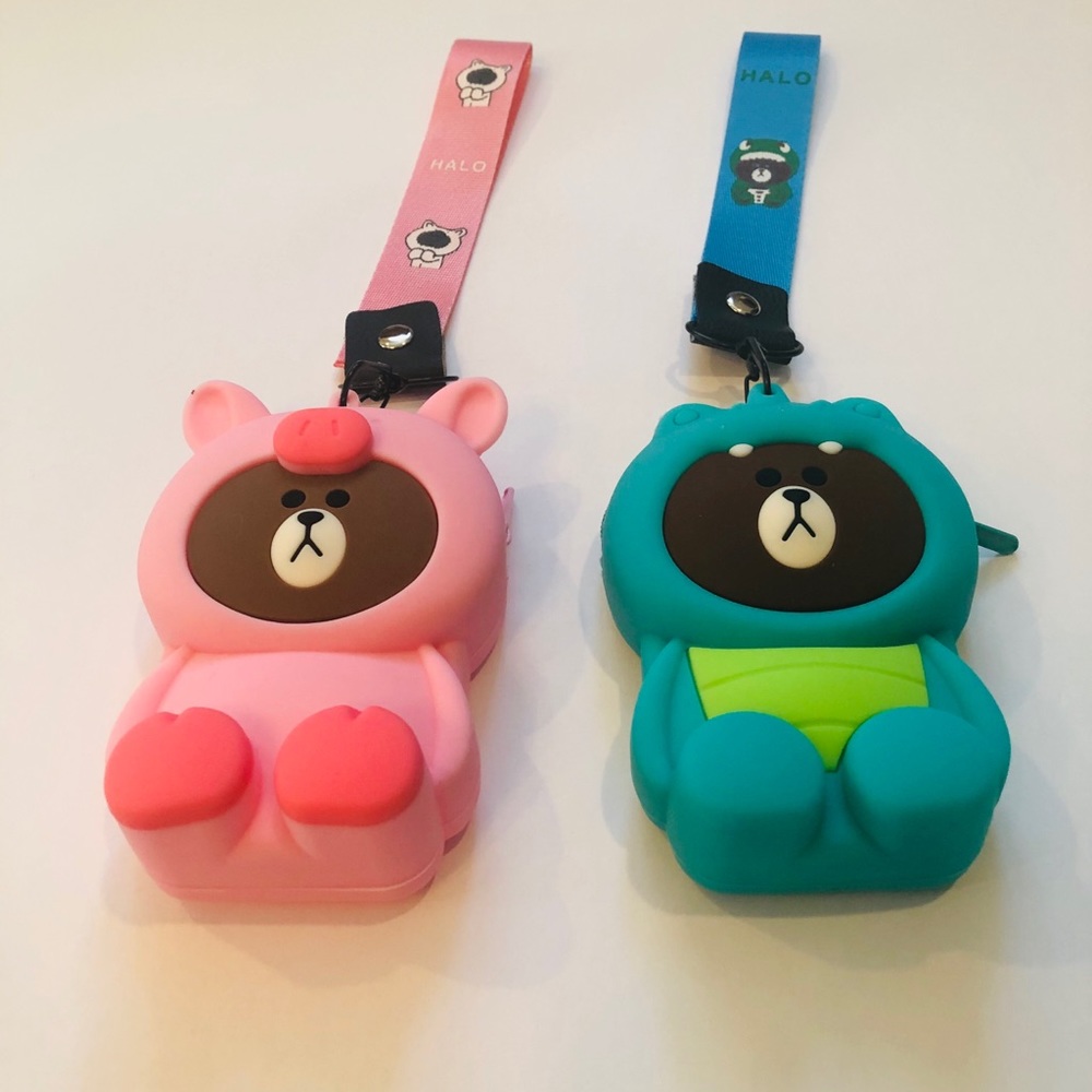 2 Mini character bags